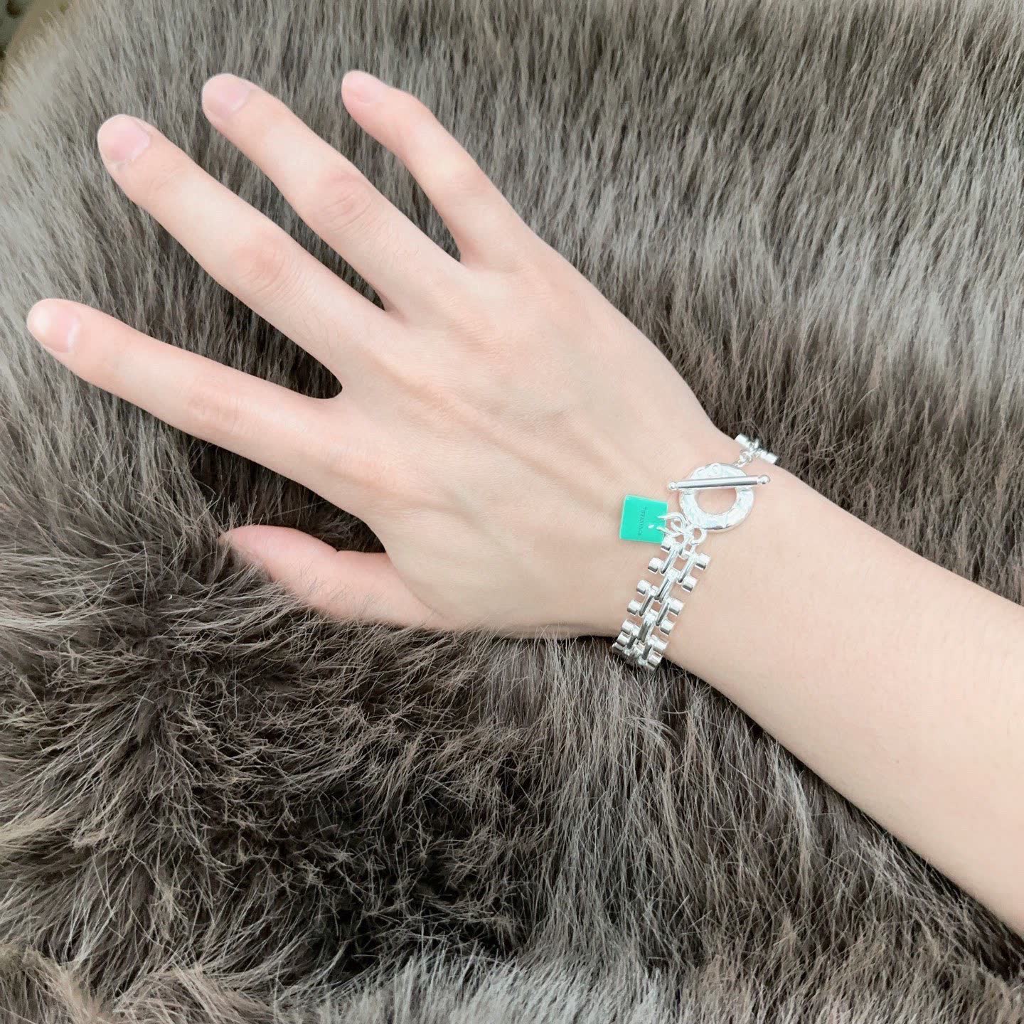 Tiffany & Co. Sterling Silver Love Bracelet